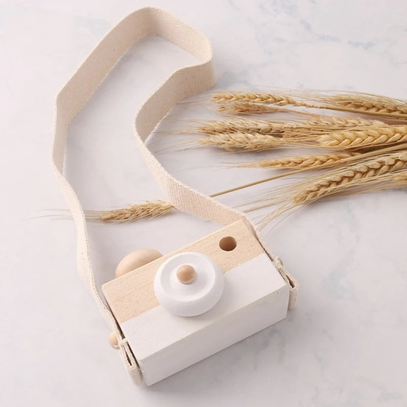 Wooden Toy Camera Montessori Baby Toy