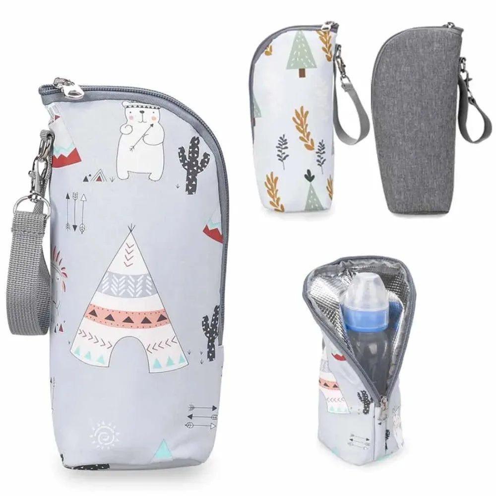 Portable Baby Bottle Warmer Insulated Bag