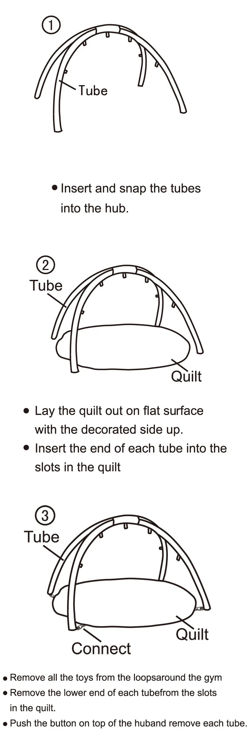 Baby Activity Play Mat Gym with Fitness Frame