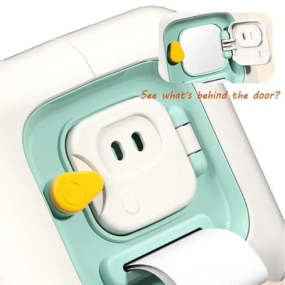 6-in-1 Montessori Sensory Busy Board Cube