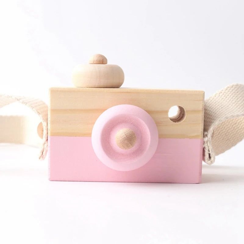 Wooden Toy Camera Montessori Baby Toy