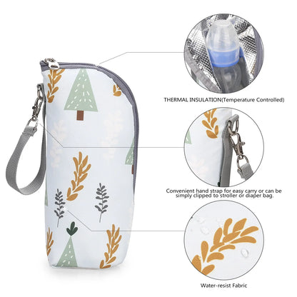 Portable Baby Bottle Warmer Insulated Bag