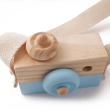 Wooden Toy Camera Montessori Baby Toy