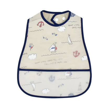 Cartoon EVA Waterproof Baby Feeding Bib