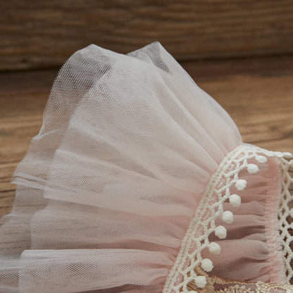 Baby Girl Floral Tulle Princess Romper