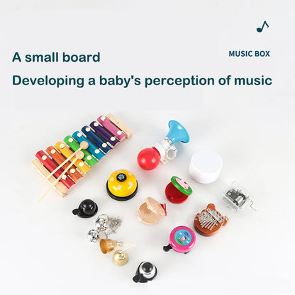 Montessori Wooden Busy Board Learning Toy