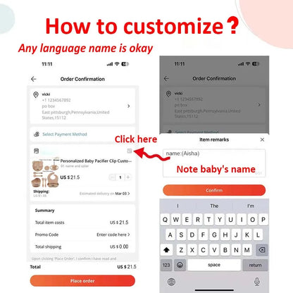Personalized Baby Silicone Feeding Set