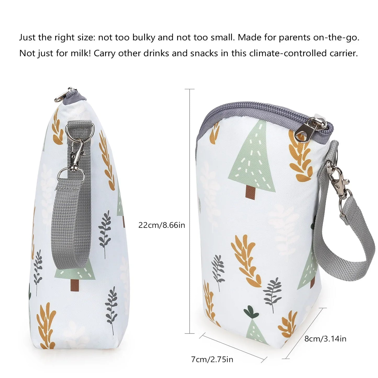 Portable Baby Bottle Warmer Insulated Bag