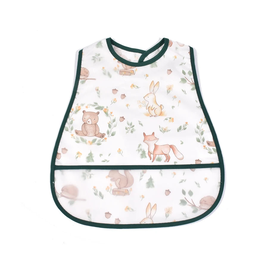 Cartoon EVA Waterproof Baby Feeding Bib