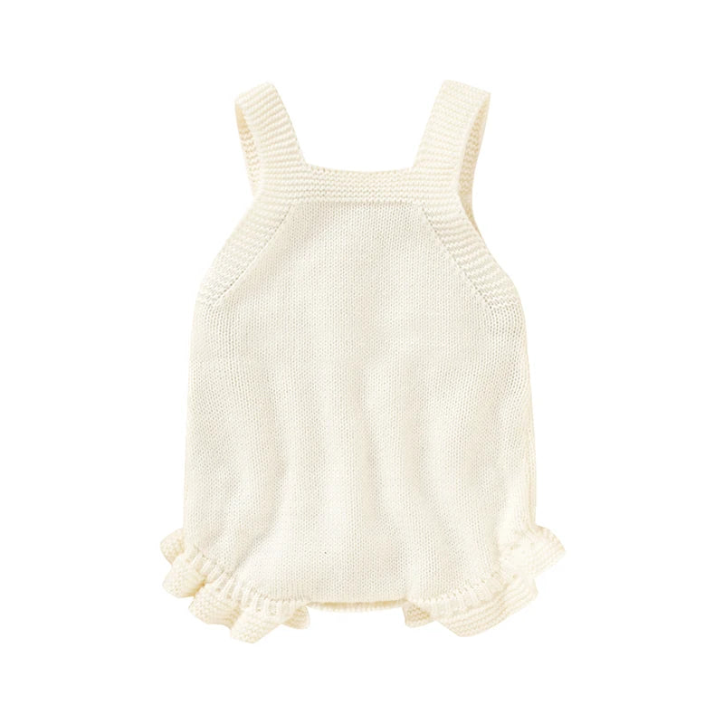 Baby Girl Knitted Summer Romper