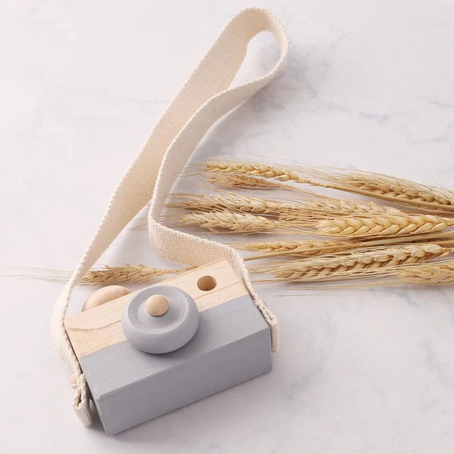 Wooden Toy Camera Montessori Baby Toy