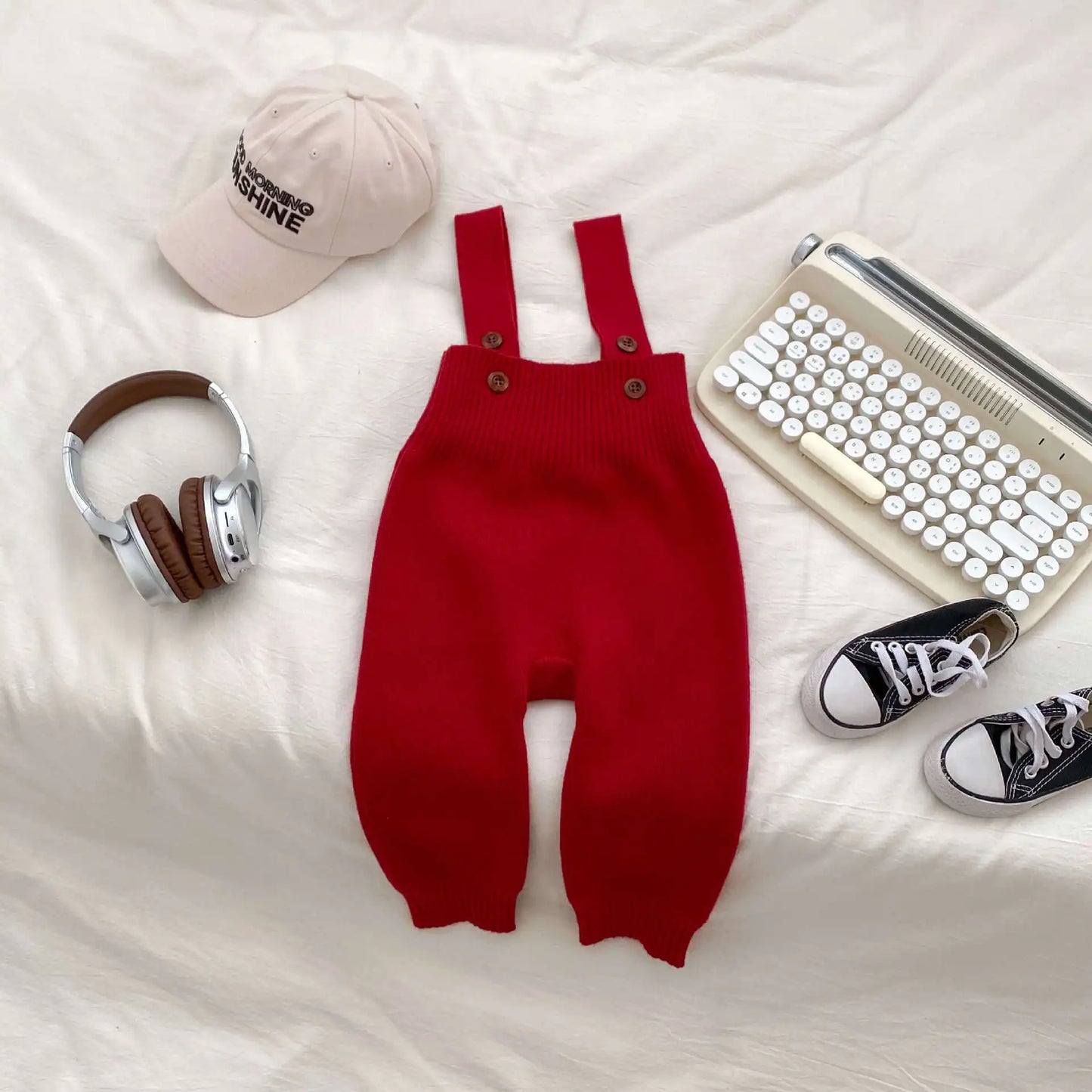 Baby Girl Knit Sweater & Bell-Bottom Set