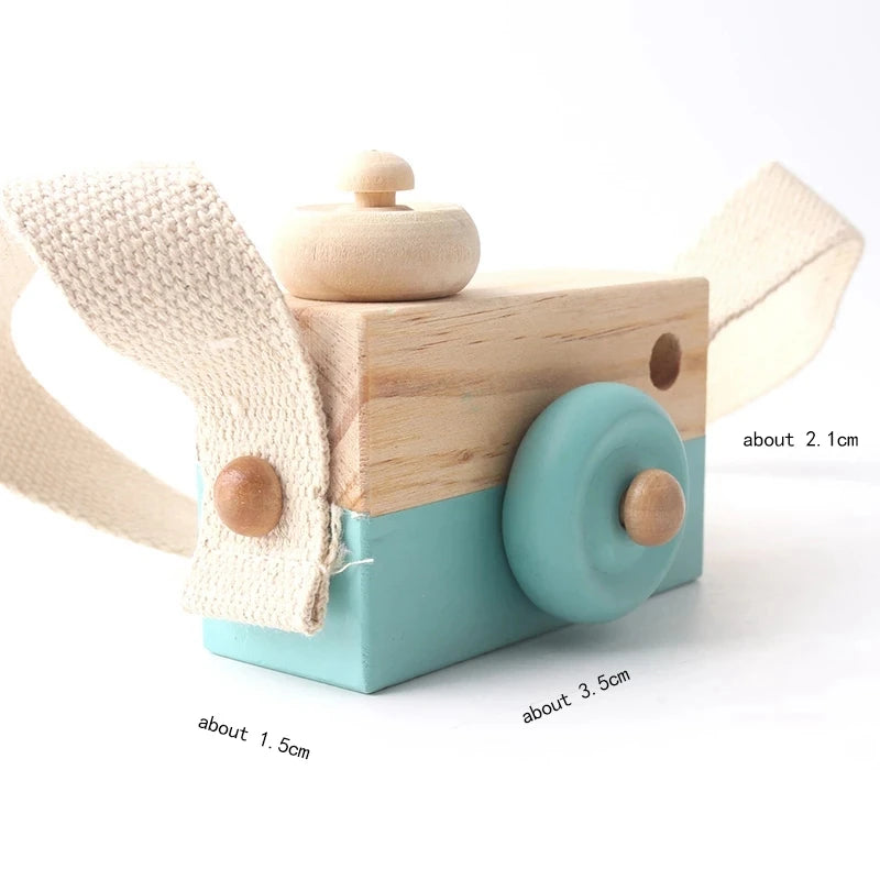 Wooden Toy Camera Montessori Baby Toy