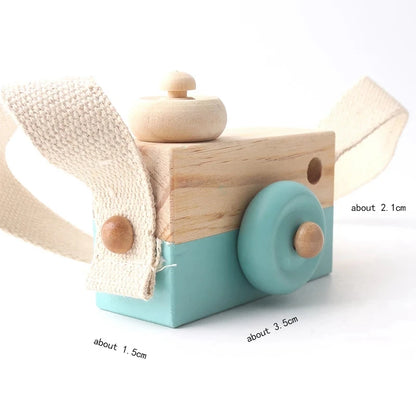 Wooden Toy Camera Montessori Baby Toy