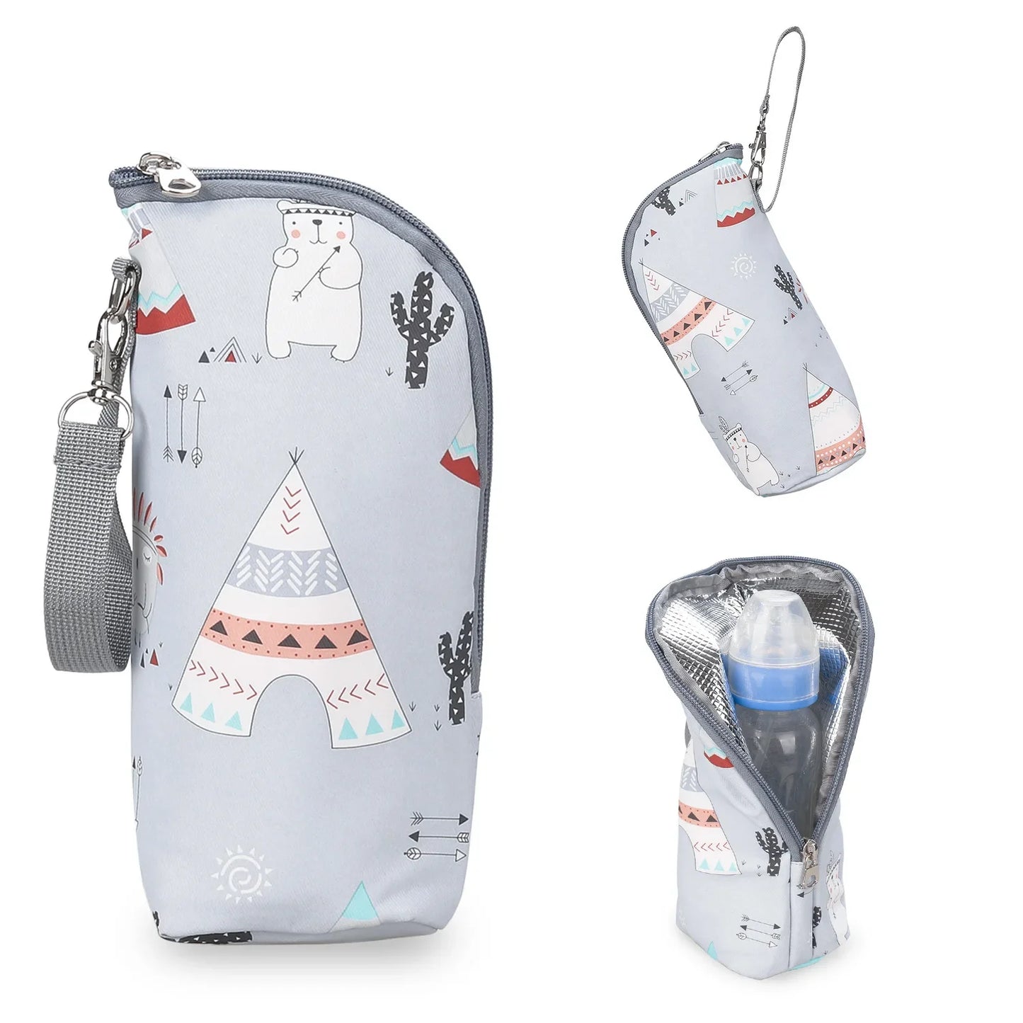 Portable Baby Bottle Warmer Insulated Bag