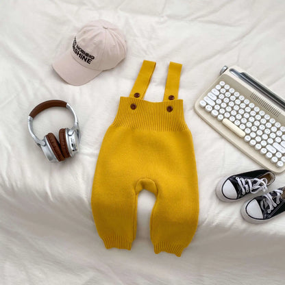 Baby Girl Knit Sweater & Bell-Bottom Set