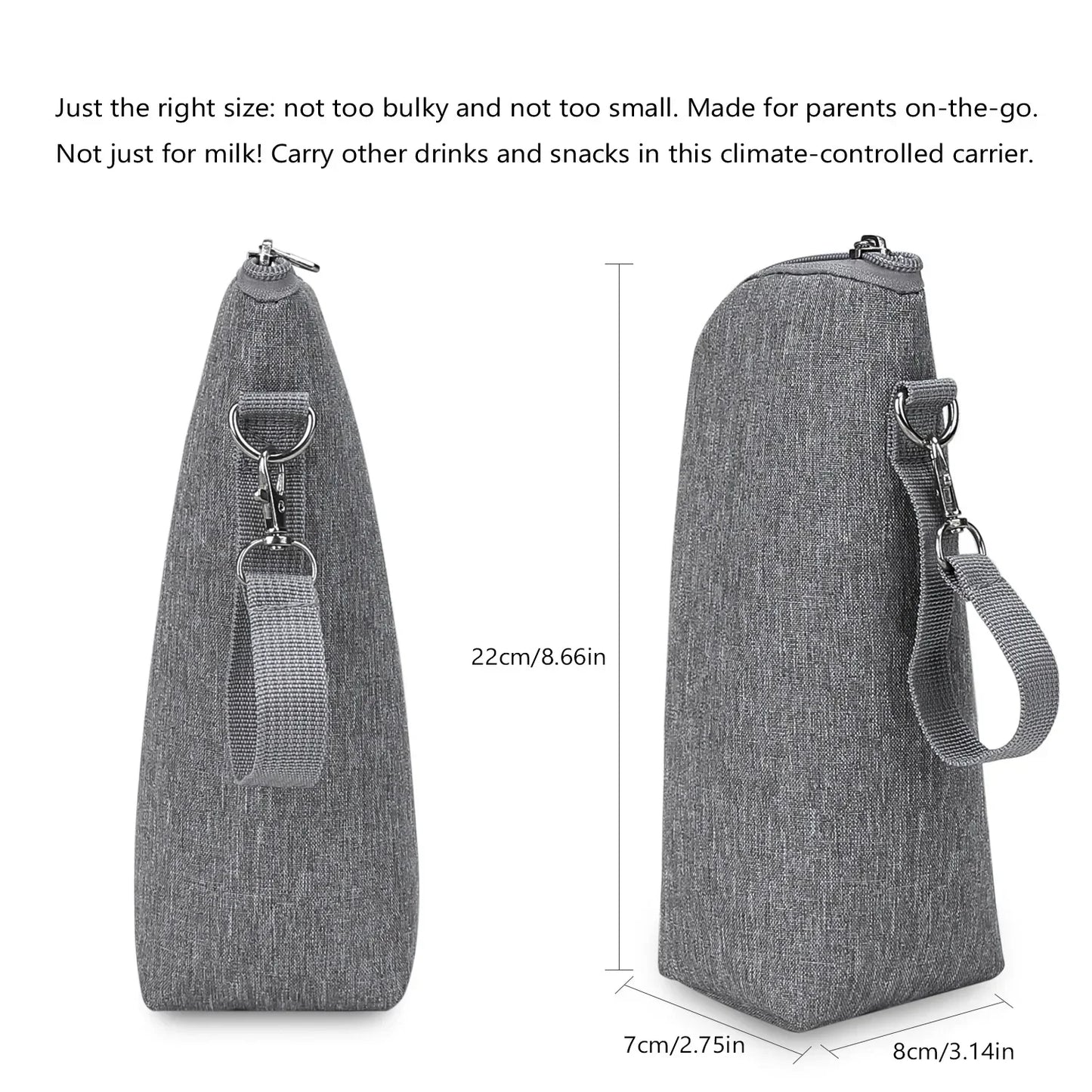 Portable Baby Bottle Warmer Insulated Bag