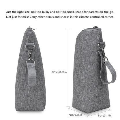 Portable Baby Bottle Warmer Insulated Bag