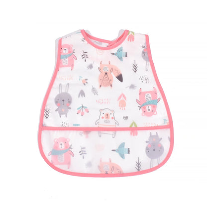 Cartoon EVA Waterproof Baby Feeding Bib