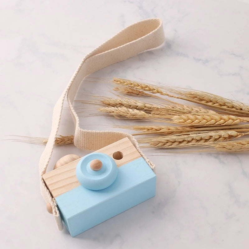 Wooden Toy Camera Montessori Baby Toy