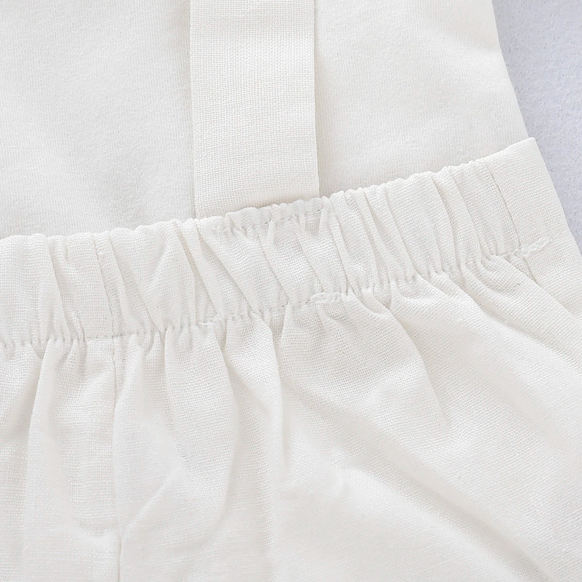 Baby Boy Gentleman Romper & Suspender Set