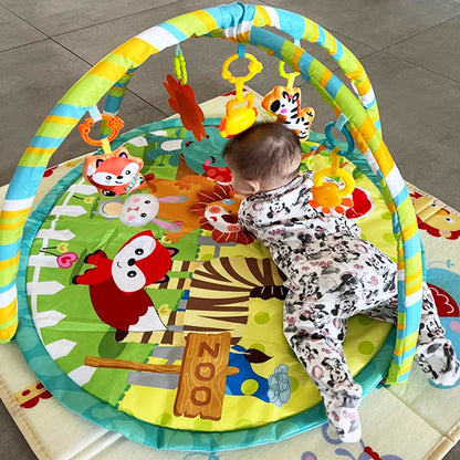 Baby Activity Play Mat Gym with Fitness Frame