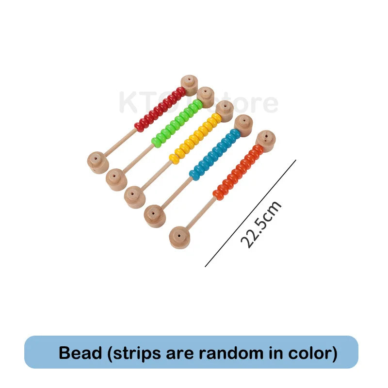 Montessori Wooden Busy Board Learning Toy