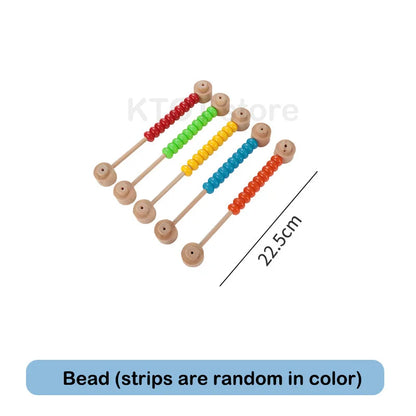 Montessori Wooden Busy Board Learning Toy