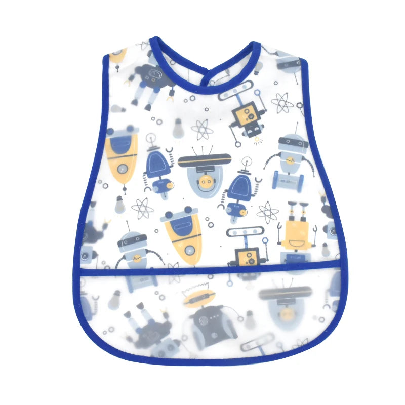 Cartoon EVA Waterproof Baby Feeding Bib