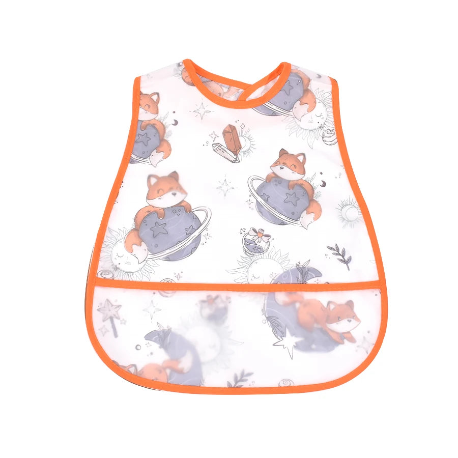 Cartoon EVA Waterproof Baby Feeding Bib