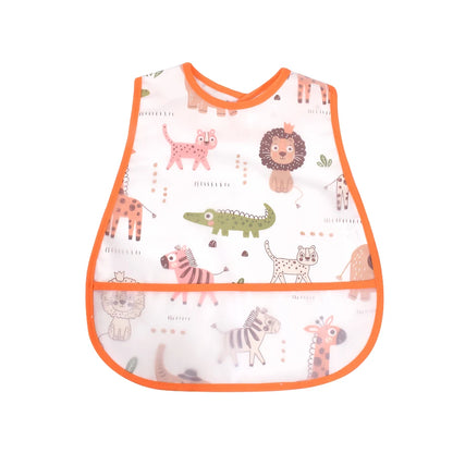 Cartoon EVA Waterproof Baby Feeding Bib