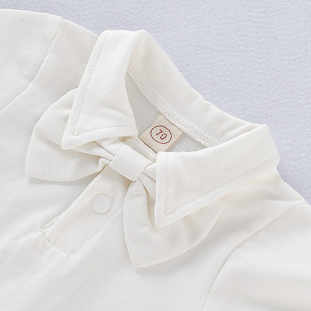 Baby Boy Gentleman Romper & Suspender Set