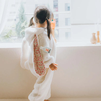 Baby Rabbit Hooded Romper Pajamas