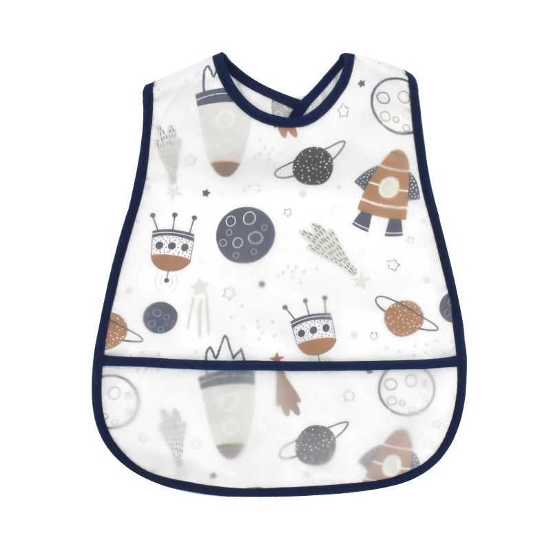 Cartoon EVA Waterproof Baby Feeding Bib