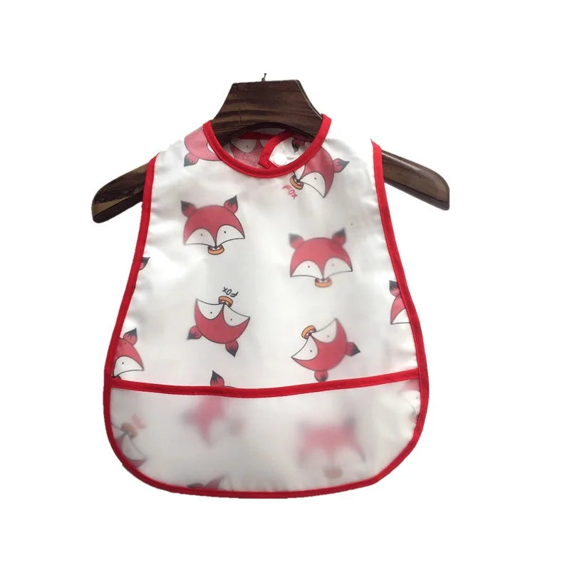 Cartoon EVA Waterproof Baby Feeding Bib