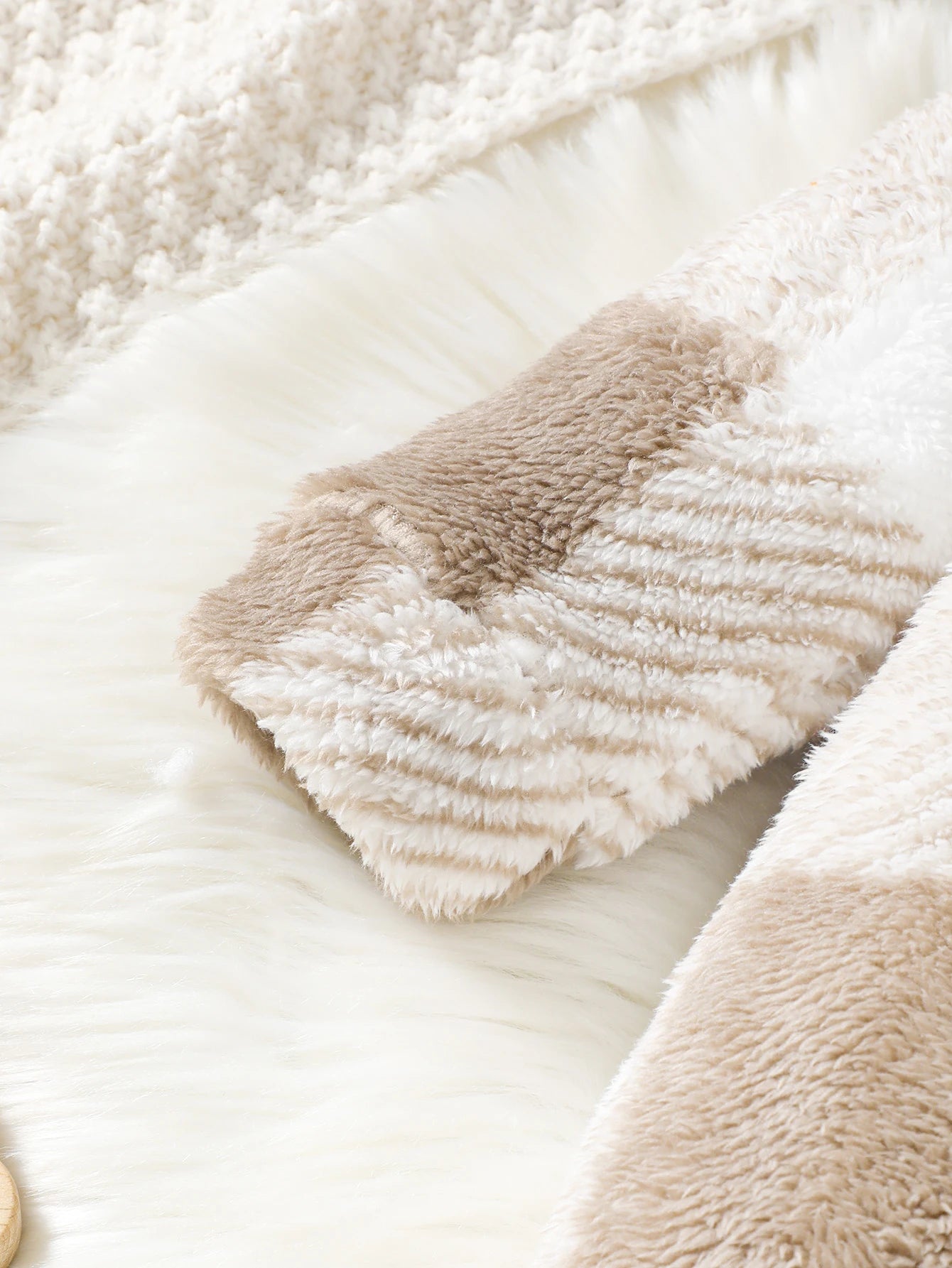 Baby Plaid Hooded Winter Romper