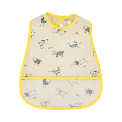 Cartoon EVA Waterproof Baby Feeding Bib