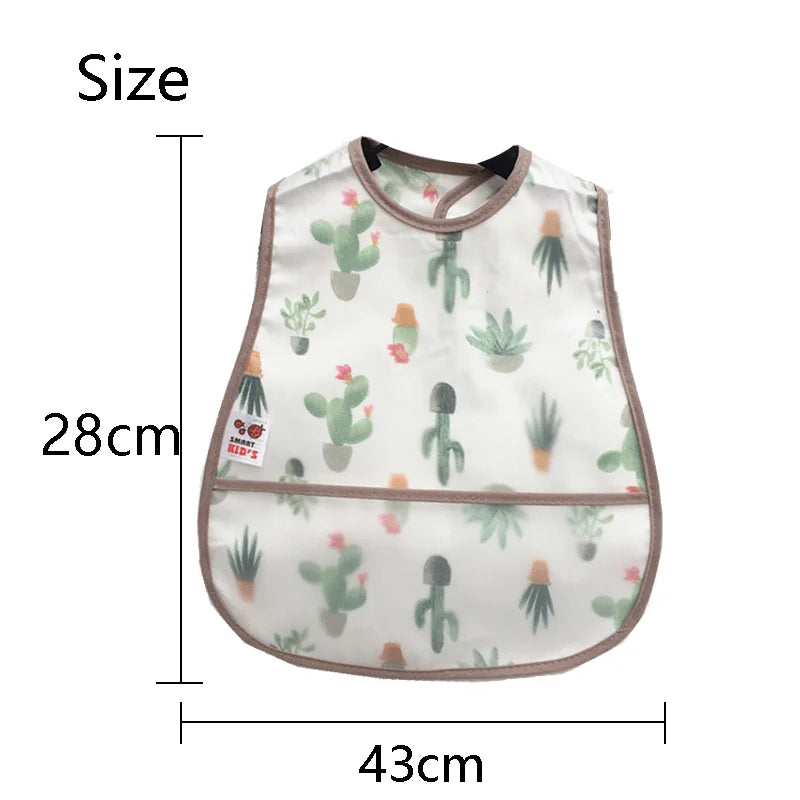 Cartoon EVA Waterproof Baby Feeding Bib