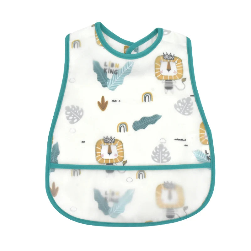 Cartoon EVA Waterproof Baby Feeding Bib