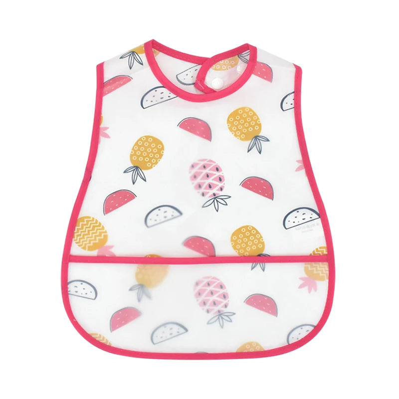 Cartoon EVA Waterproof Baby Feeding Bib