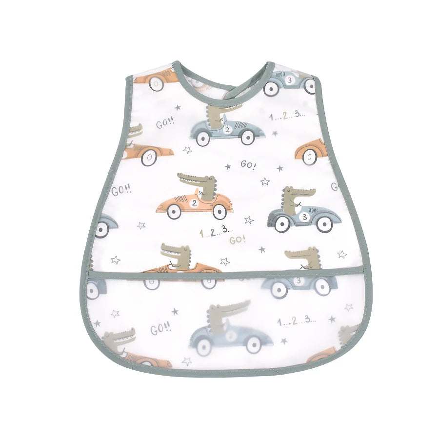 Cartoon EVA Waterproof Baby Feeding Bib
