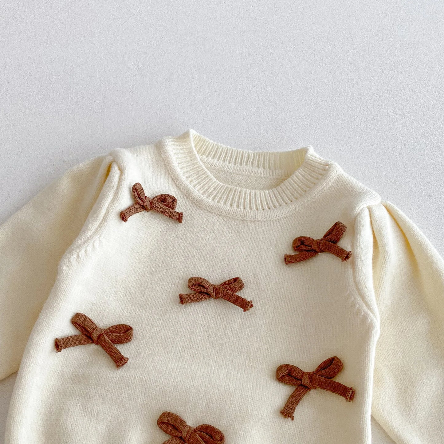 Baby Girl Knit Sweater & Bell-Bottom Set