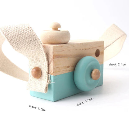 Wooden Toy Camera Montessori Baby Toy