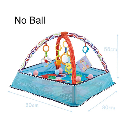 Baby Activity Play Mat Gym with Fitness Frame