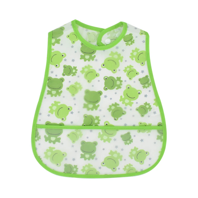 Cartoon EVA Waterproof Baby Feeding Bib